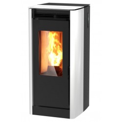 Imagén: Stufa a pellet AMBRIA2 8KW BIANCA ELETRON. 2018