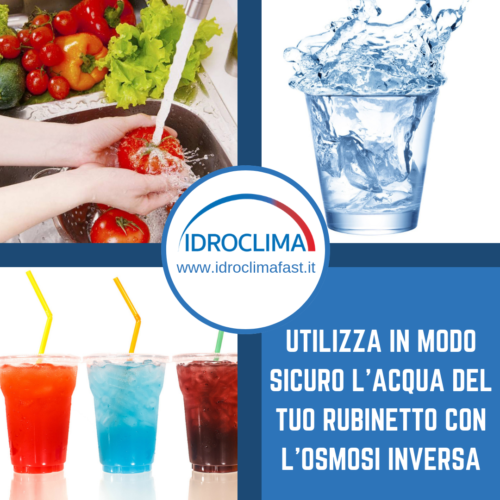 Trattamento acqua Osmosi inversa