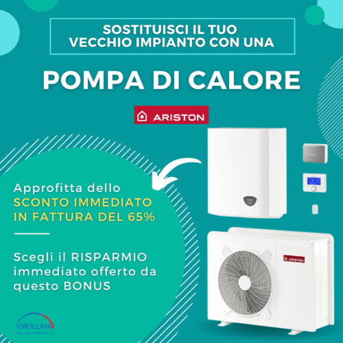 Pompe di Calore: approfitta dello Sconto immediato in fattura del 65% - IdroClima