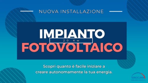 Impianto-fotovoltaico-20-Kw - Idroclima - Ardore (RC)