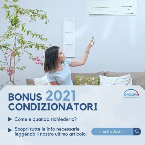 Bonus Climatizzatori 2021 - IdroClima